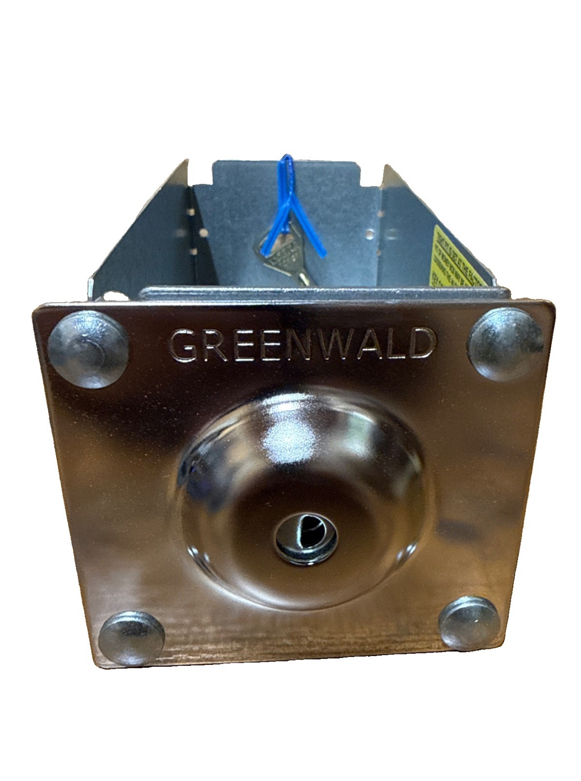 Greenwald High Security Coin Box Model UG800C with key Greenwald High Security Coin Box Model UG800C with key