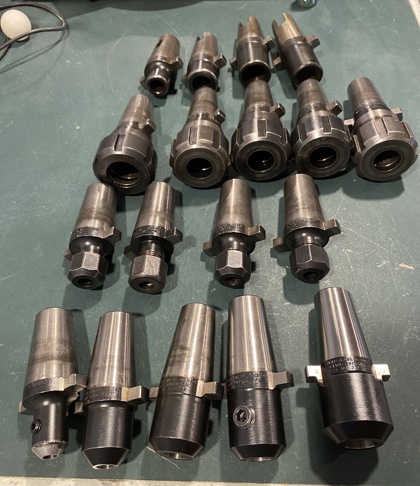 Universal Kwik Switch 300  Solid Holders Collet Holders Morse Taper Adapters