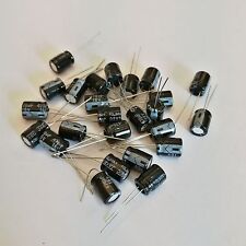 US Stock 50pcs Electrolytic Capacitors 470uF 470mfd 16V +105℃ Radial 8 x 11mm picture