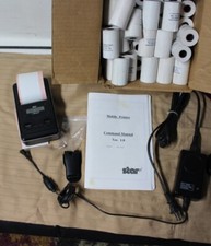 Star Mobile POS wireless bluetooth thermal printer with  charger paper belt hook picture