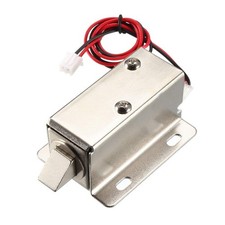 uxcell DC 24V 1.17A 11.4mm Electromagnetic Solenoid Lock Assembly for Electir... picture