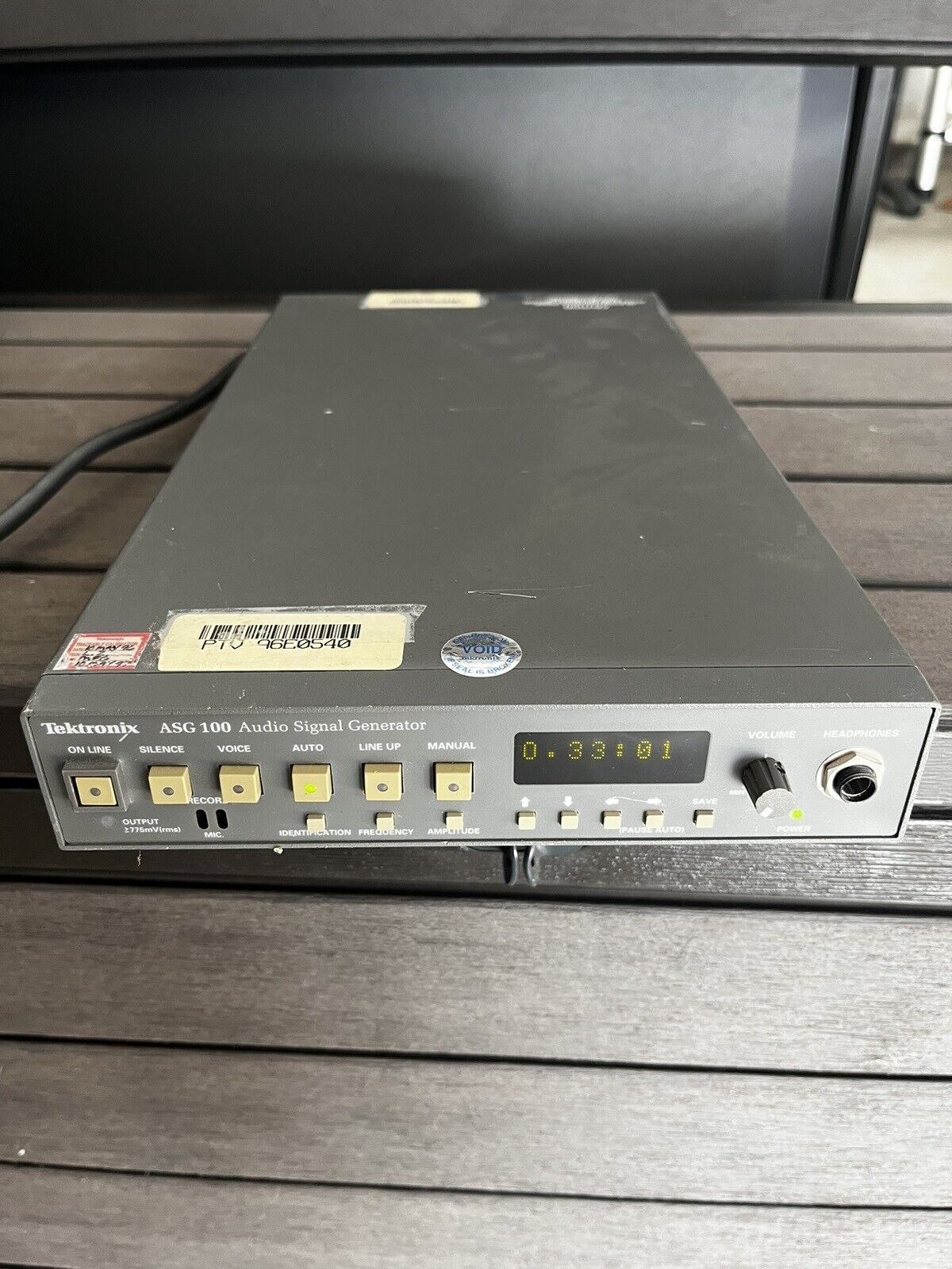Tektronix ASG100 Audio Signal Generator