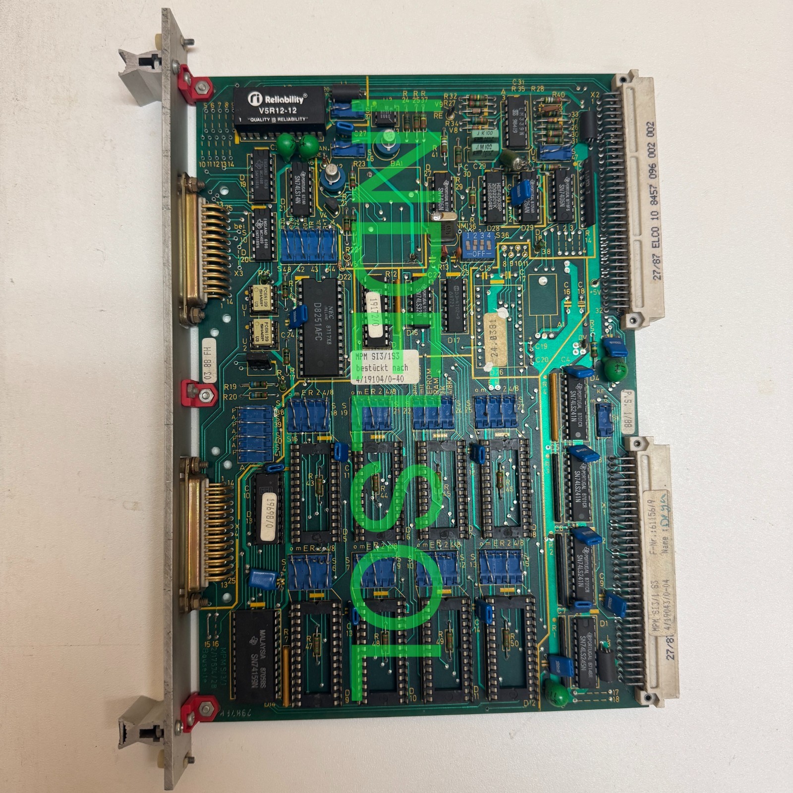 Windsor Technologies Mpm S13/1 S3 Central Logik CPU Card