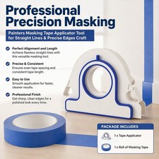 1Set Precision Masking Tape Tool Ensures Perfect Alignment for Clean Paint Lines picture