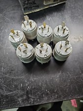 Lot 7 ARROW-HART LOCKING PLUG 30A 125/250V 3P 3W NEMA Turn Pull picture