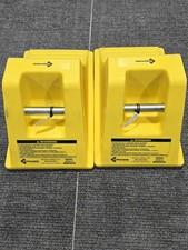 NEW Pair (2) Checkers AT3514 Heavy Duty All-Terrain Wheel Chocks - 75 Ton Max picture