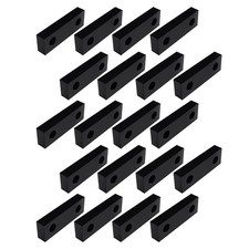 10PACK 6 x 2 x 1 Reversible Aluminum Vise Soft Jaws for Kurt 6 Vises NEW picture