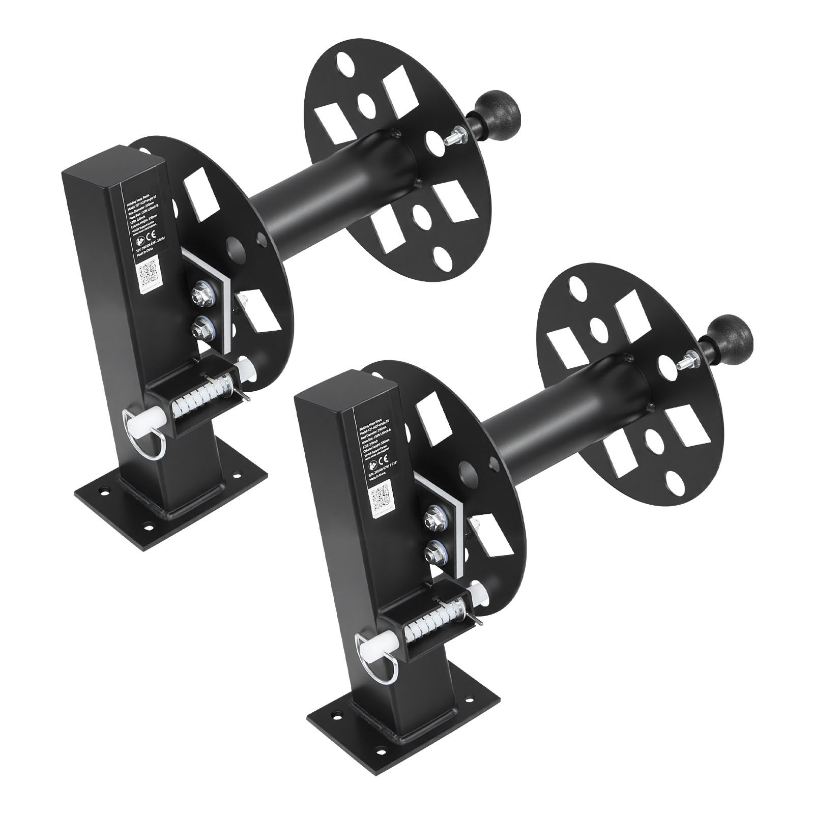 Uimoso 2PCS Heavy-Duty Welding Cable Reels for 150FT 1/0 & 125FT 2/0 Cables Uimoso 2PCS Heavy-Duty Welding Cable Reels for 150FT 1/0 & 125FT 2/0 Cables