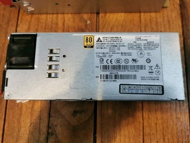 Used & Tested DPS800RB A 03X3822 Server Power Supply for Lenovo Used & Tested DPS800RB A 03X3822 Server Power Supply for Lenovo