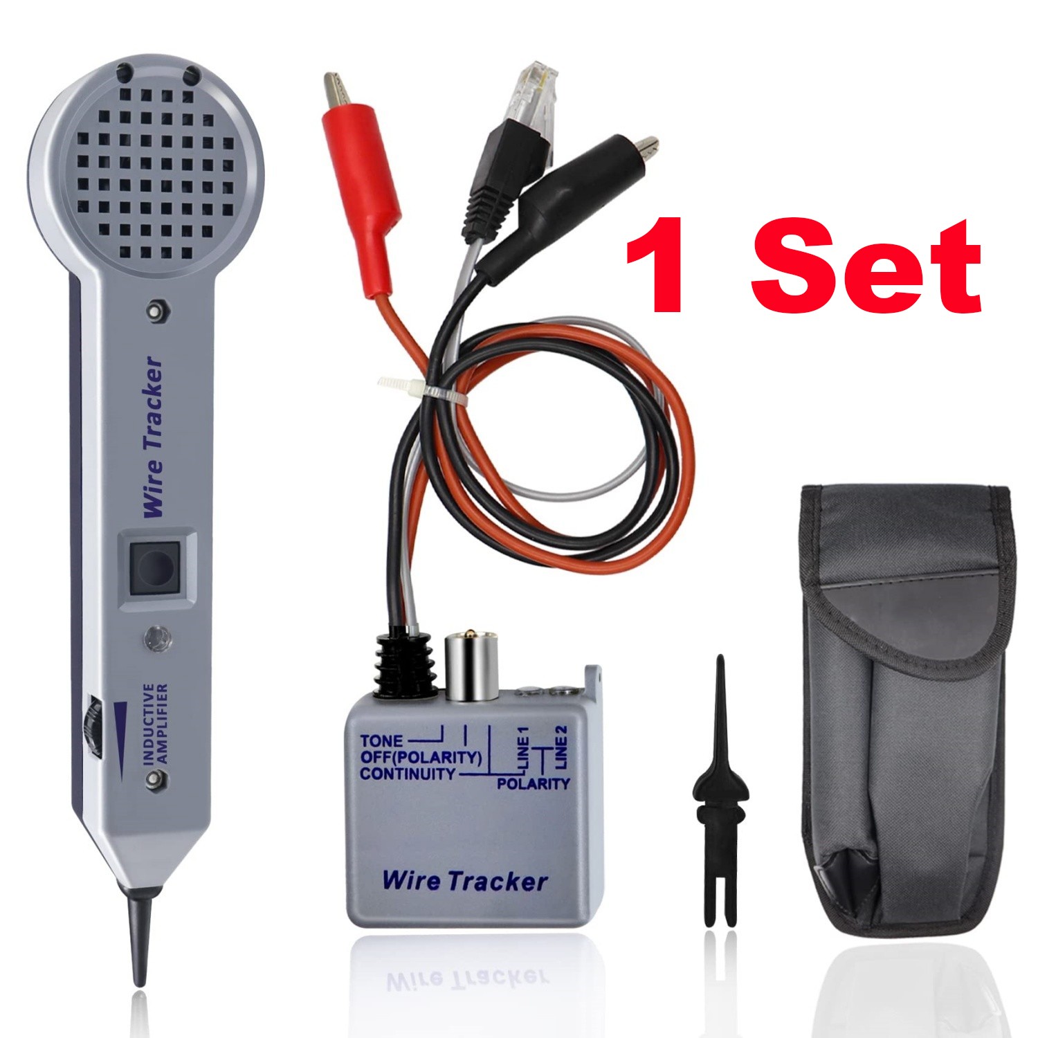 1-10X 200EP Tone Generator Kit, High Accuracy Wire Tester Kit for Network Cables 1-10X 200EP Tone Generator Kit, High Accuracy Wire Tester Kit for Network Cables
