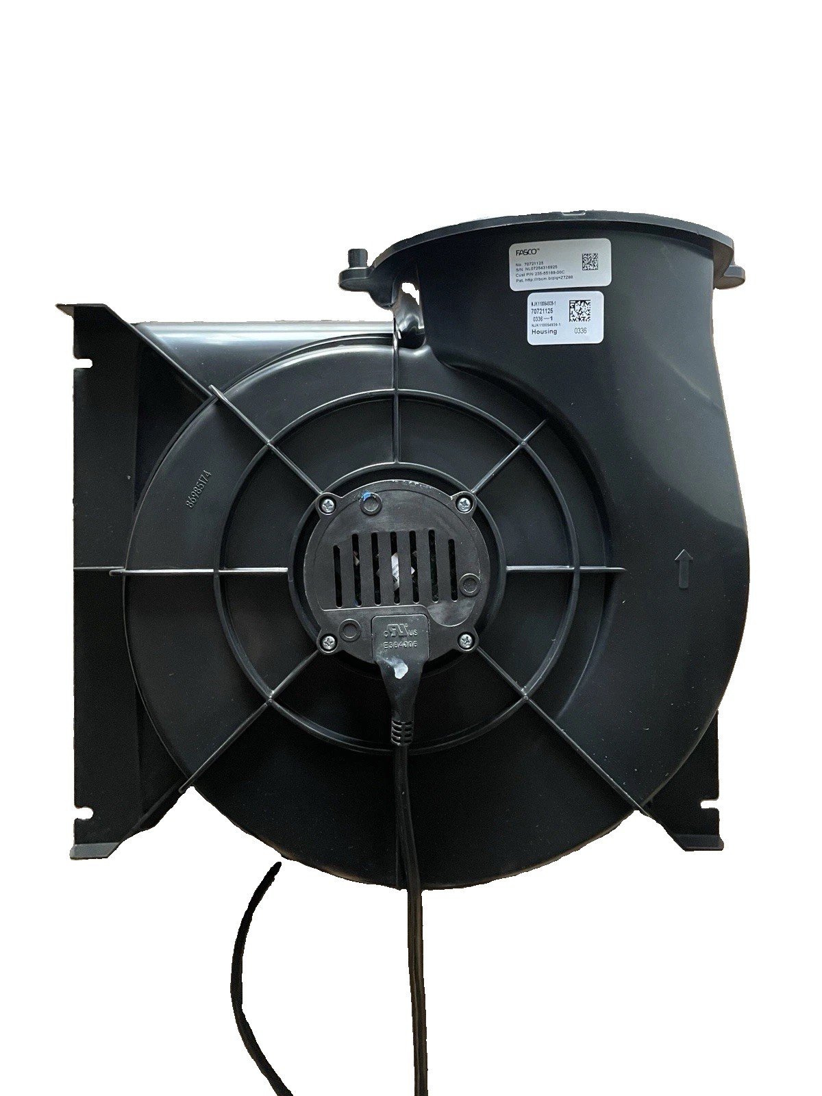Bradford White AeroTherm G2 Fasco Blower Assembly 70721125 235-55169-00C OEM Bradford White AeroTherm G2 Fasco Blower Assembly 70721125 235-55169-00C OEM