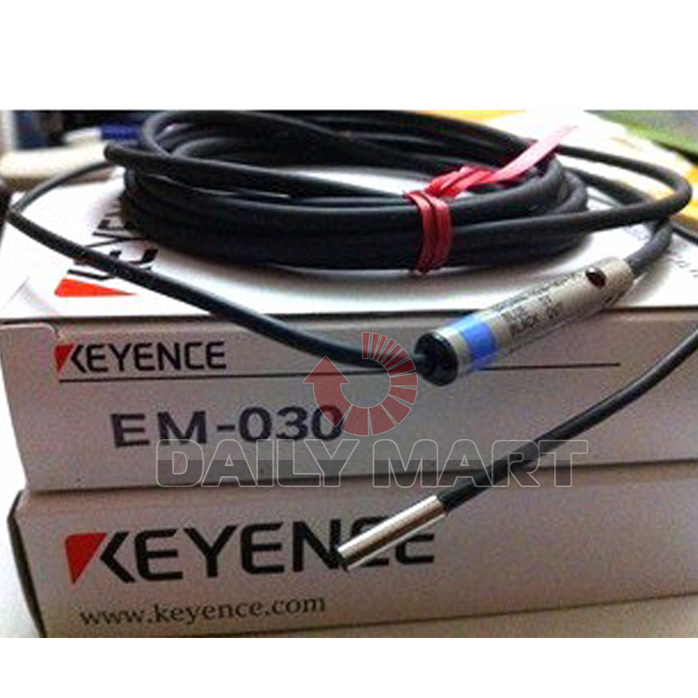 NEW Keyence EM-030 Proximity Sensor Switch Head 2M, Shielded NEW Keyence EM-030 Proximity Sensor Switch Head 2M, Shielded