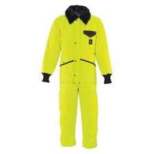 Refrigiwear 0344Rhvlsmll2 Hi Vis Iron-Tuff Hi-Vis Coverall, Nylon, 11.25 Oz picture