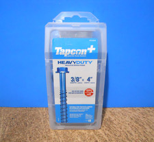 Tapcon  11414 Heavy Duty Blue Concrete Screw Anchors 3/8