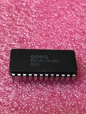 (1) SEEQ DQ52B13H-350 2Kx8 (16K)  350ns,  24 pin CERAMIC DIP EEPROM IC NOS picture