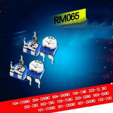500pcs RM065 100 200 500 1K 2K 5K 10K 20K 50K Potentiometer variable resistor picture