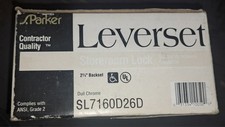 Parker Profesional Grade Storeroom Leverset Dull Chrome Finish picture