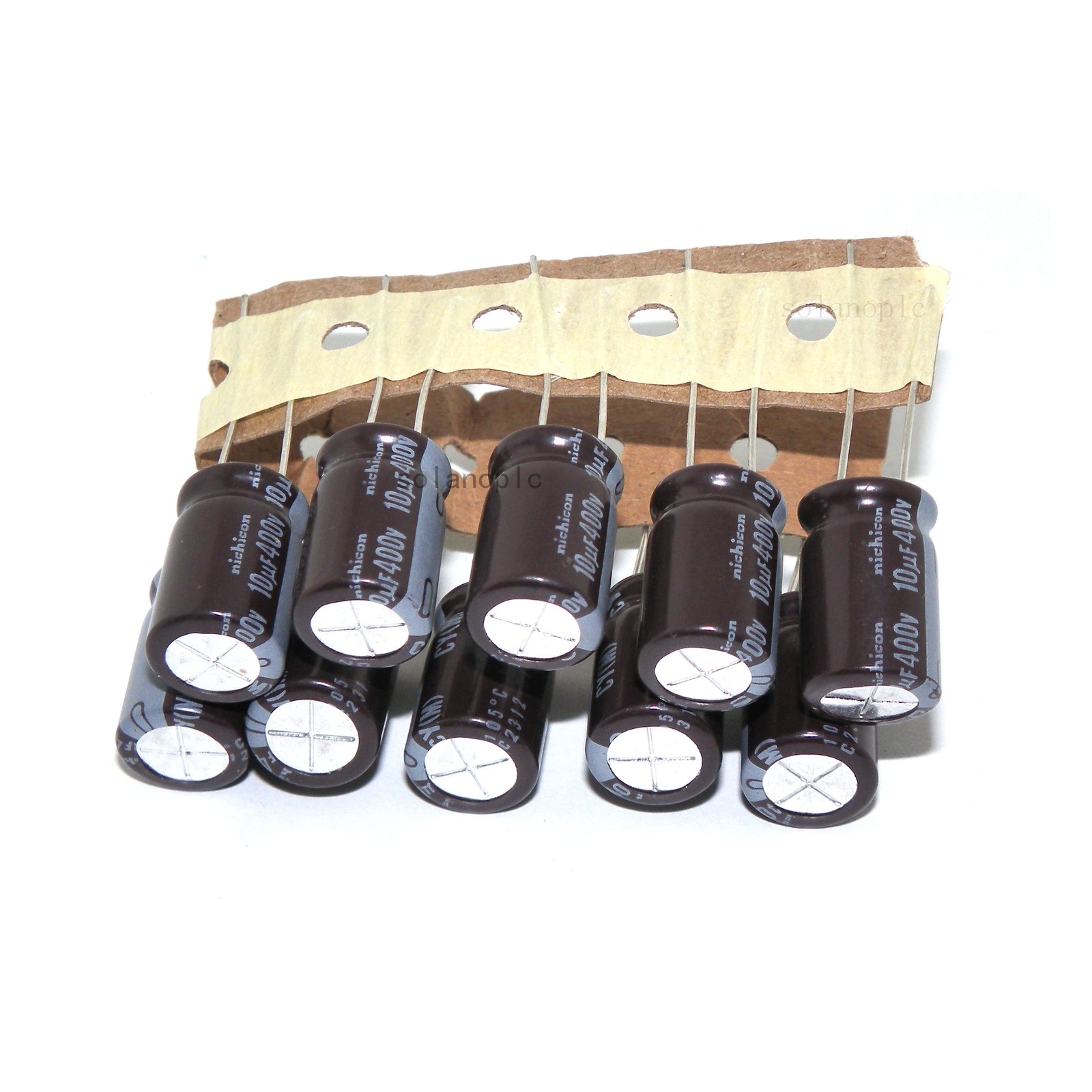 5x 400V10UF Nichicon Electrolytic Capacitors 10mfd 400V 10x16 mm