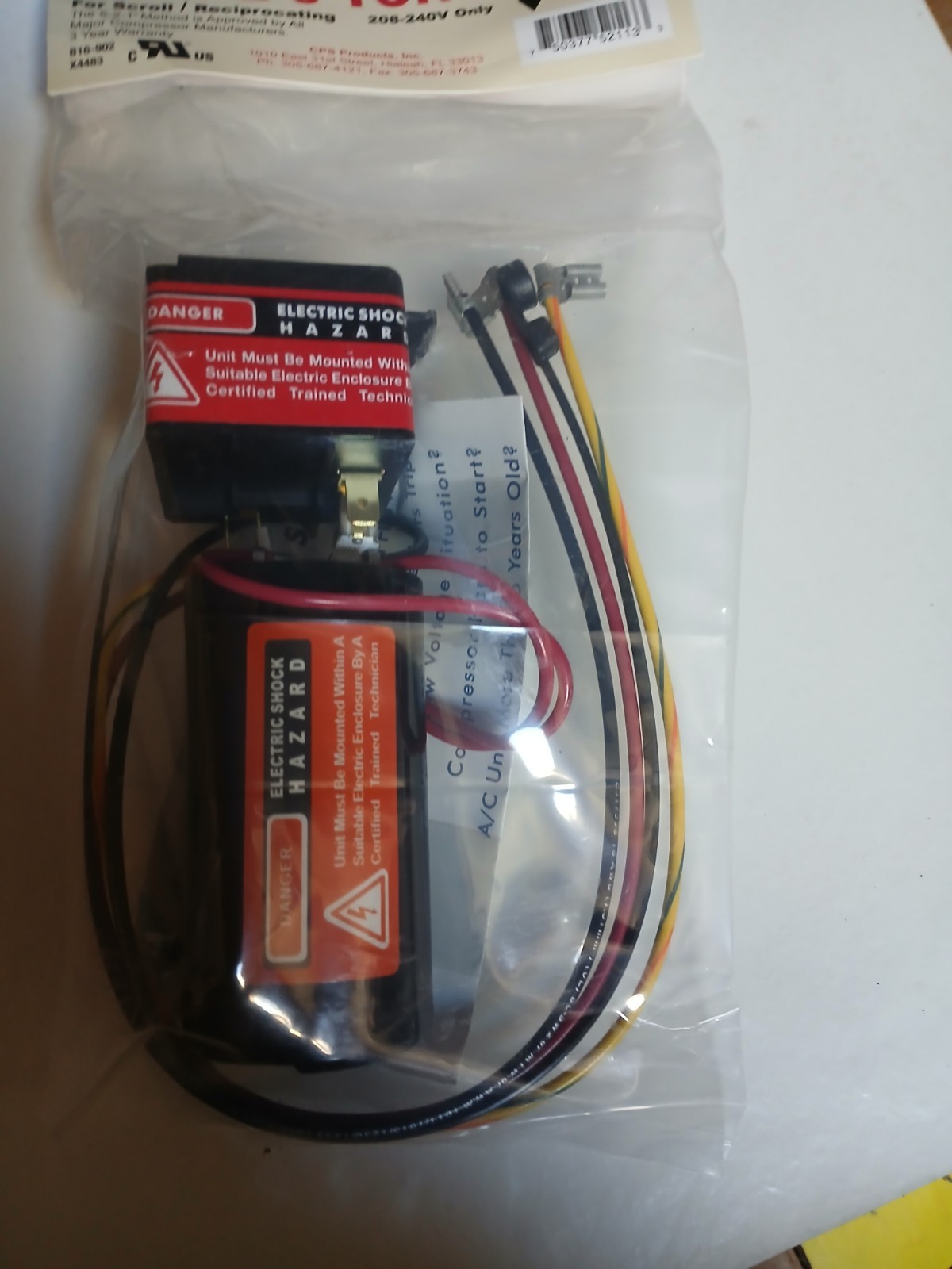 5-2-1 Compressor Saver CSRU1, 1–2-3 Ton, Hard Start Kit, 208–240V - New 5-2-1 Compressor Saver CSRU1, 1–2-3 Ton, Hard Start Kit, 208–240V - New