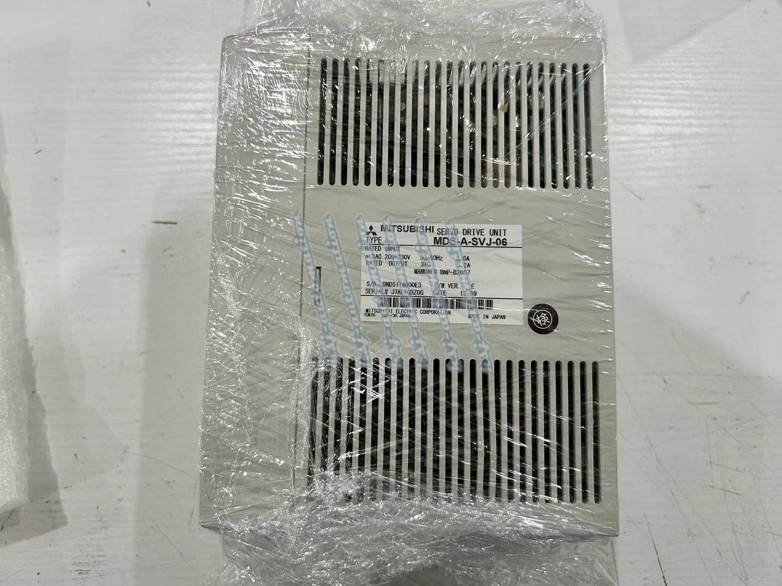 1PC USED Mitsubishi servo driver MDS-A-SVJ-06 tested 1PC USED Mitsubishi servo driver MDS-A-SVJ-06 tested