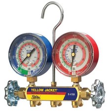 Yellow Jacket 42021 Mechanical Manifold Gauge Set, 2-Valve picture
