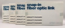 Lot 4 HP HFBR-0500 Snap-In Fiber Optic Link Evaluation Kits NOS Complete Set picture