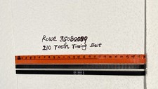 Rowe BC 1400 Bill Changer belt 35082009, Lower belt 2pcs,Black, For BA-50 picture