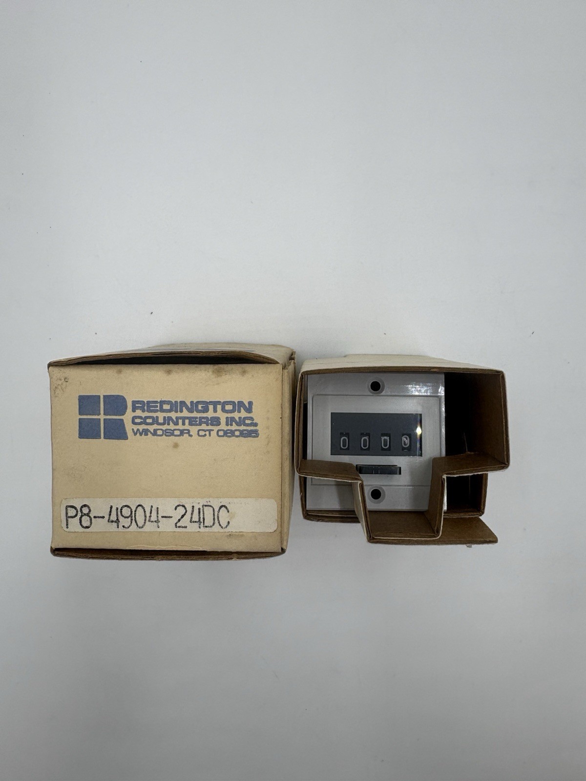 REDINGTON COUNTERS P8-4904 4-DIGIT 24VDC NOS REDINGTON COUNTERS P8-4904 4-DIGIT 24VDC NOS