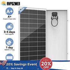 200W 12V Solar Panel 18BB Mono Battery Charge RV PV Home Off-Grid Battery Power picture