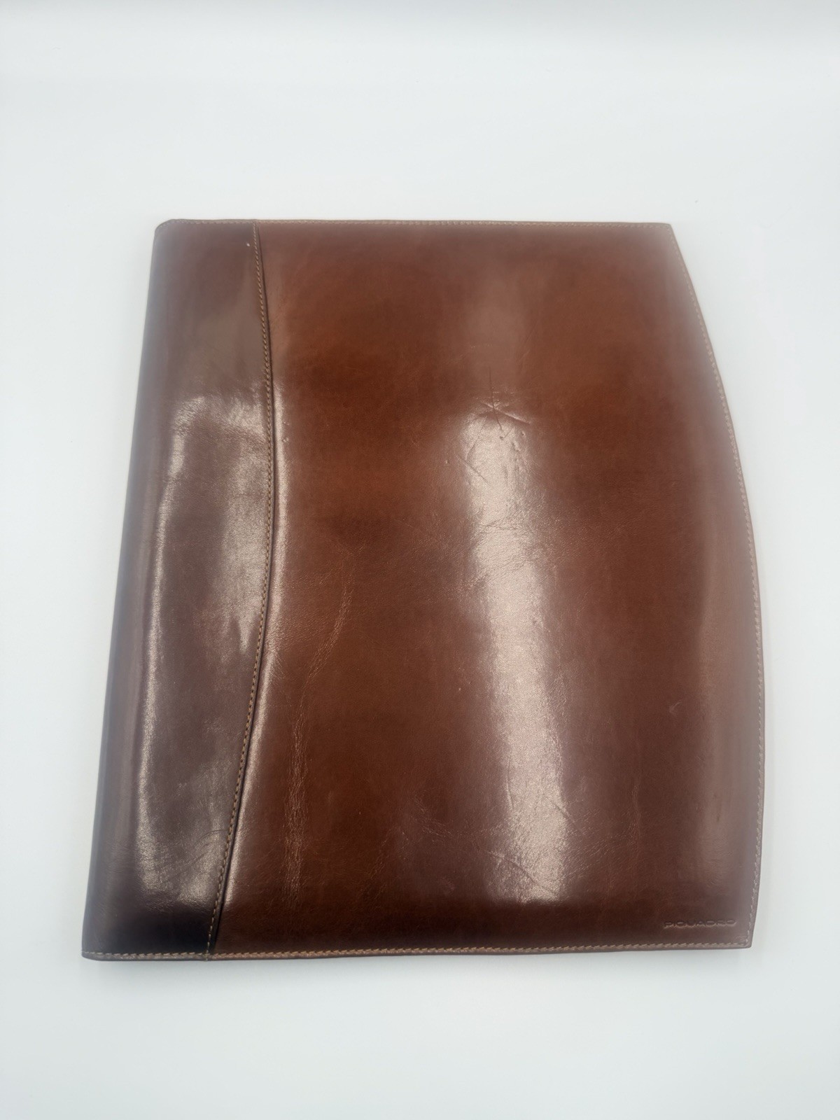 PIQUADRO NIKOLAI LEATHER NOTEBOOK