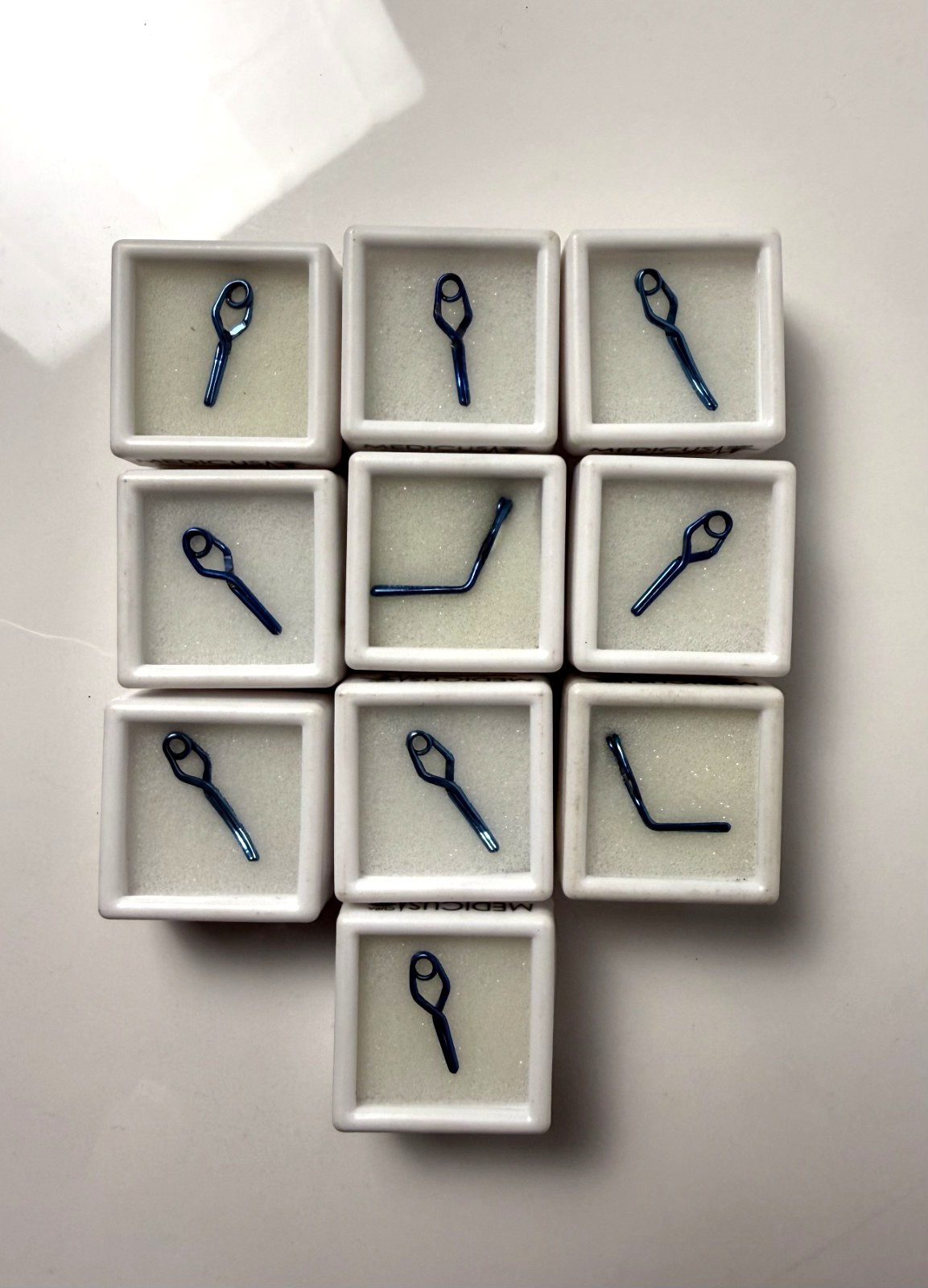 Aneurysm clips Neurosurgery 10-pcs Set In titanium Premium Quality - 1 Day Ship Aneurysm clips Neurosurgery 10-pcs Set In titanium Premium Quality - 1 Day Ship