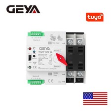 GEYA 2P WIFI ATS Dual Power Automatic Transfer Switch Solar Power Generator PC picture