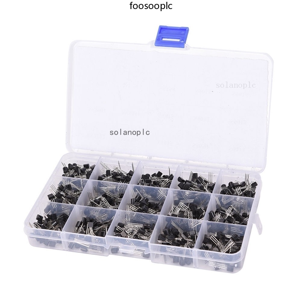 TO-92 Assortment NPN PNP DIY kit 15 value 600pcs Transistor TO-92 Assortment NPN PNP DIY kit 15 value 600pcs Transistor