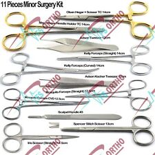 Micro Periodontal Periosteal Oral Surgery Kit Elevators Lucas Curettes Forceps picture