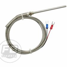 USA K Type 5*100mm M8 Screw Thread probe thermocouple with 2m Cable picture