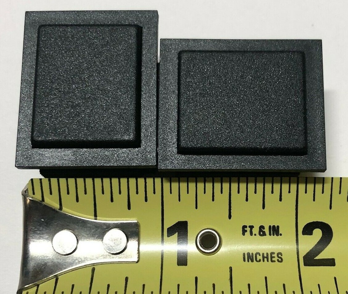 Lot of 10 Switch Blank Cover Snap-in Rectangle Hole Plug Arcolectric  553 