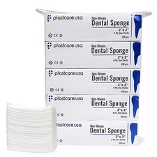 2x2 Dental Gauze Pads, Squares for First Aid Sponges, Non Woven Medical Wipes picture