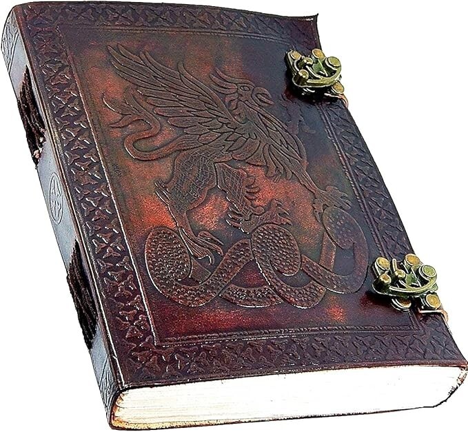 Handmade Vintage Leather Sketchbook – Buy 1 Get 1 Free, Large Notebook, 200 Page Handmade Vintage Leather Sketchbook – Buy 1 Get 1 Free, Large Notebook, 200 Page
