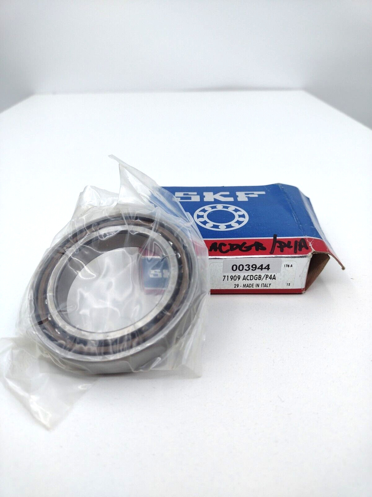 SKF 71909 ACDGB/P4A Singular Row Angular Contact Bearing 45 mm Bore SKF 71909 ACDGB/P4A Singular Row Angular Contact Bearing 45 mm Bore