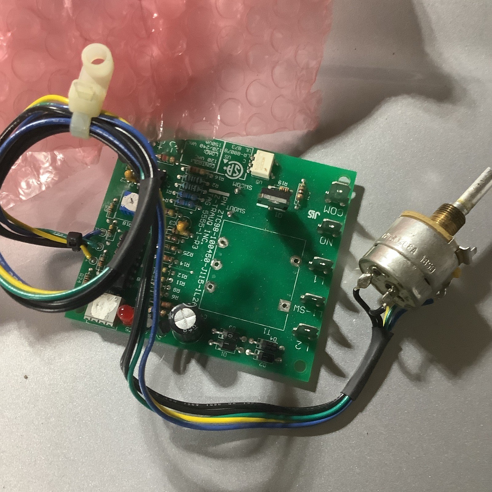 CRVN5555-1 Temperature Control 120V Module Circuit Board Assembly CRVN5555-1 Temperature Control 120V Module Circuit Board Assembly