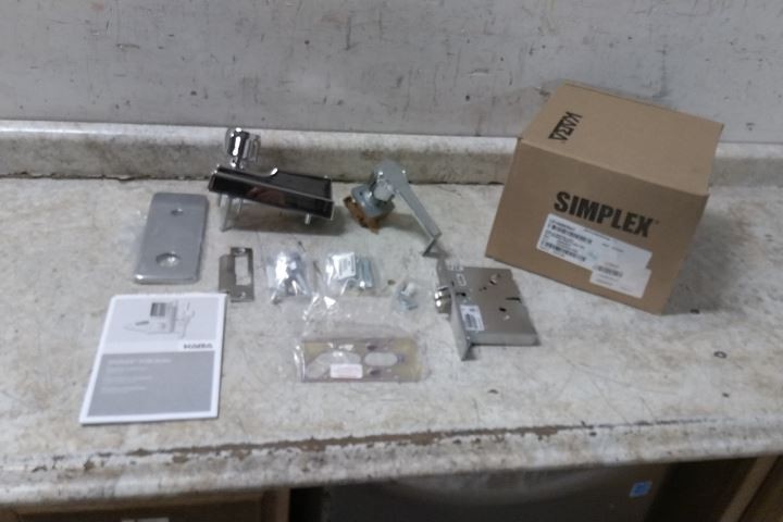 Kaba Simplex L8146B-026-41 5 Button Mechanical Push Button Lockset Kaba Simplex L8146B-026-41 5 Button Mechanical Push Button Lockset