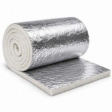 High-temperature insulation ceramic fiber blanket with aluminum foil facing picture