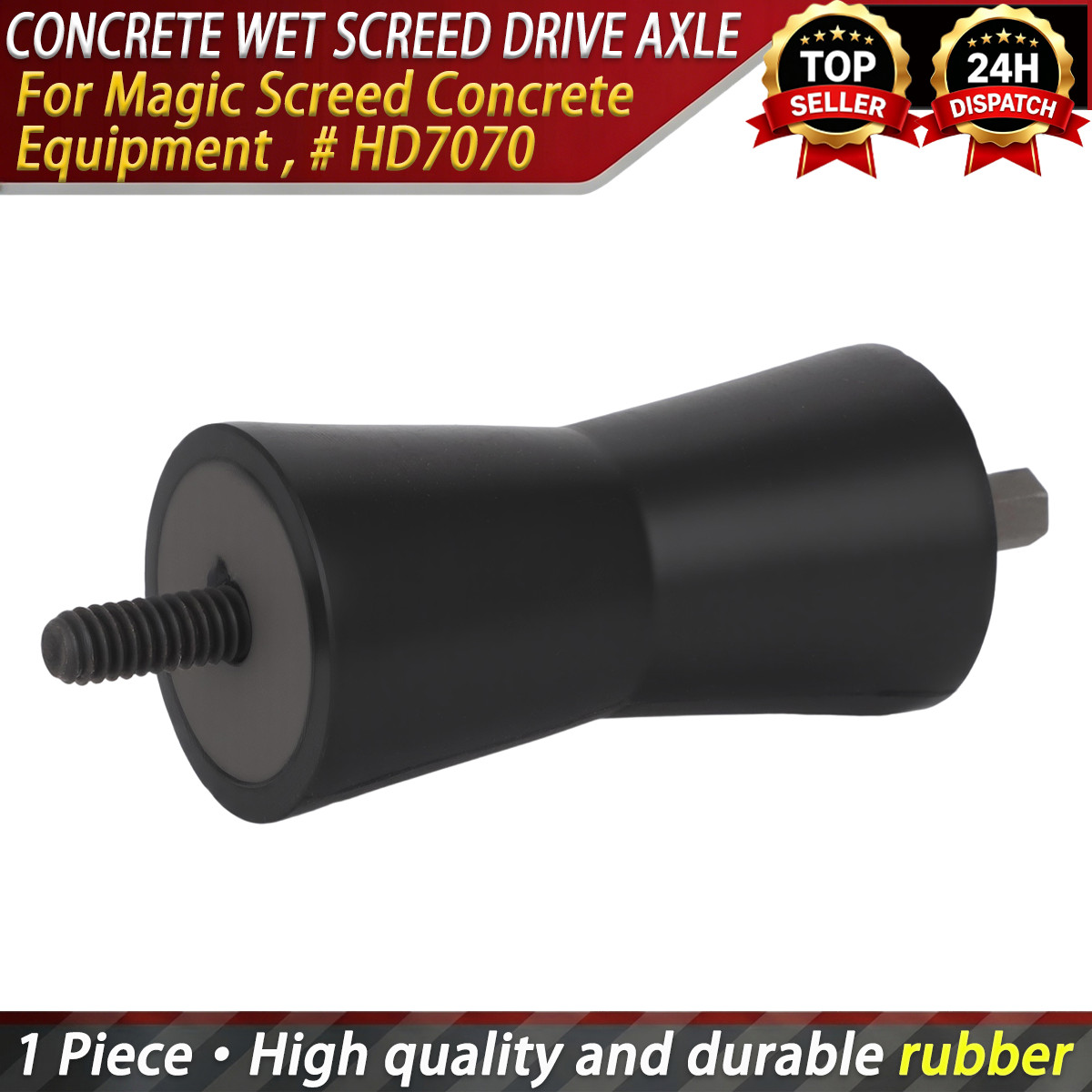 For Magic Screed Concrete Wet Screed Drive Axle for HD7070 Replacement , 1 pack