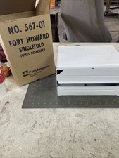 Fort Howard 567-01 Singlefold Towel Dispenser W/ Mounting Hardware/Key 56701 NEW picture