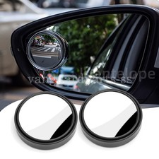 2X Car Small Round Mirror 360 Degree Blind Spot Reversing Assistance Car picture