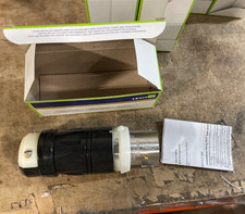 Leviton CS8165C NEMA 50A 480V 3-Phase Twist Lock Plug 3P4W Industrial Locking picture