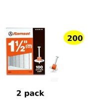 Ramset Drive Pin with Washer 1512SD Concrete Pins Nails .300