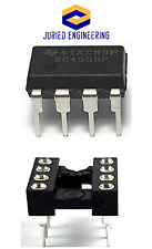 5PCS RC4558 + Sockets Dual Operational Amplifier DIP-8 New IC picture