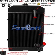 3-ROW Radiator FIT Ford New Holland NAA Jubilee 500 600 700 800 900 501#C5NN8005 picture