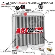 2 Rows Aluminum Radiator For Kubota Power Unit Model A-41 1662572001,1662572060 picture